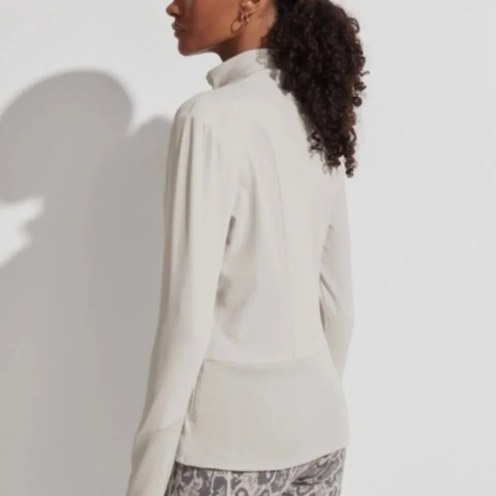 Varley Maywood Jacket in Sili Mid Layer Fabric Women’s full-zip size small
